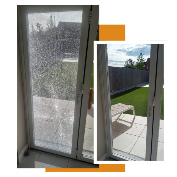 Broken Door Pane Replacement
